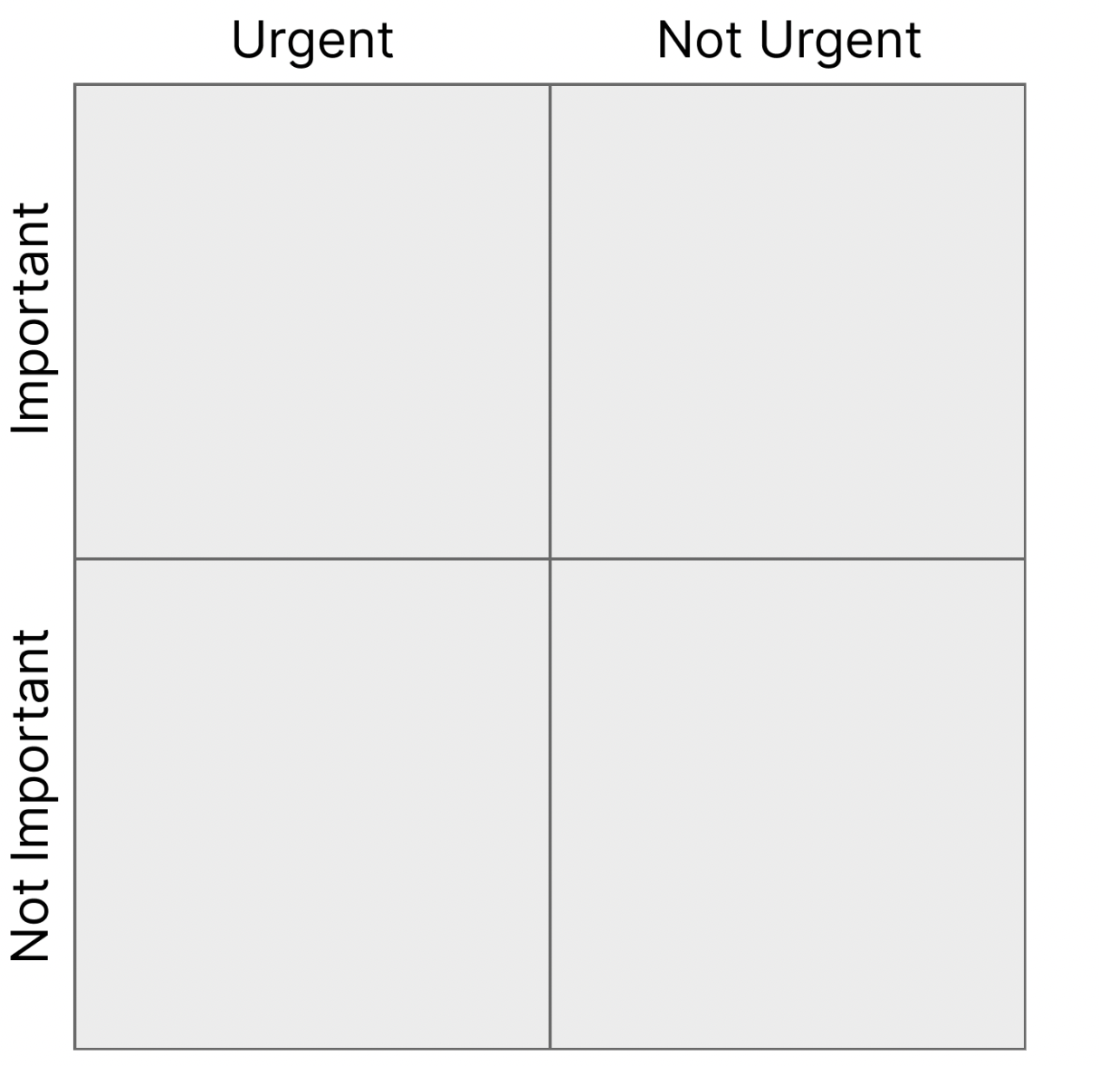 Click to download the Eisenhower Matrix